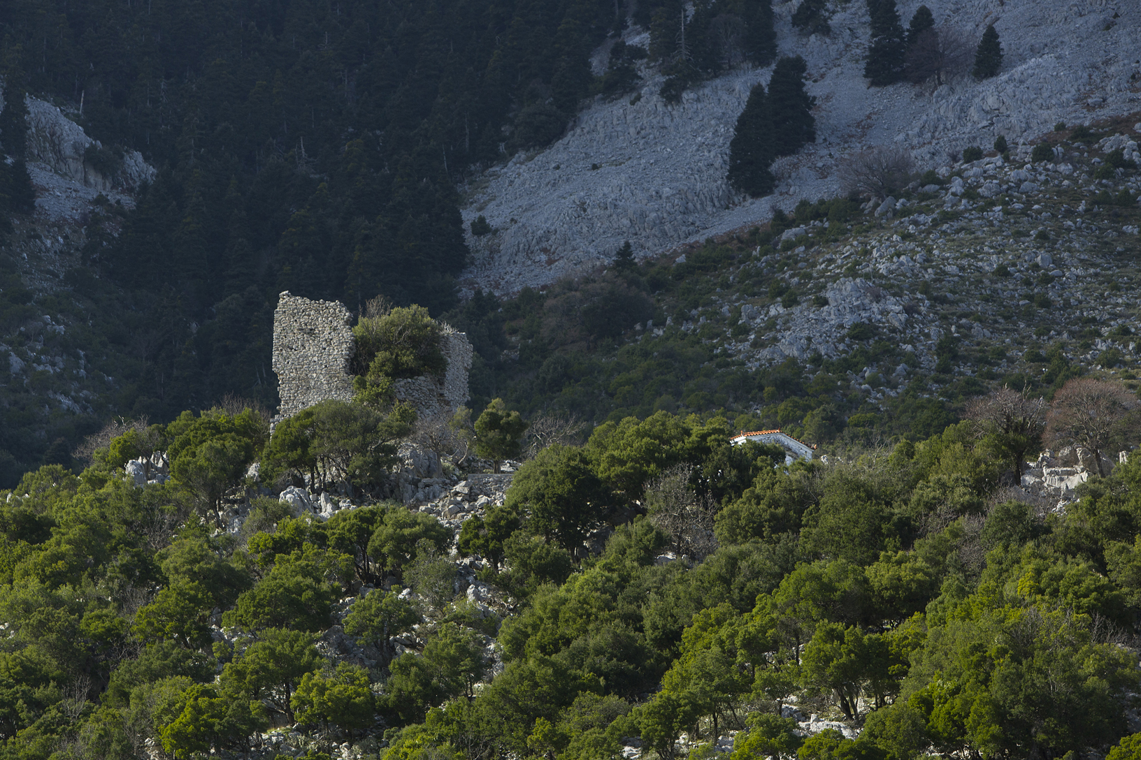 Κάστρο Αγίου Μανδυλίου, χωριό Βίταλα. Φωτογραφία: ©Βασίλης Συκάς, για τον Δήμο Κύμης-Αλιβερίου