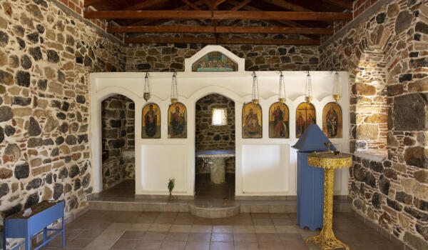 Ευαγγελισμός της Θεοτόκου, χωριό Λόκας. Φωτογραφία: ©Βασίλης Συκάς, για τον Δήμο Κύμης-Αλιβερίου