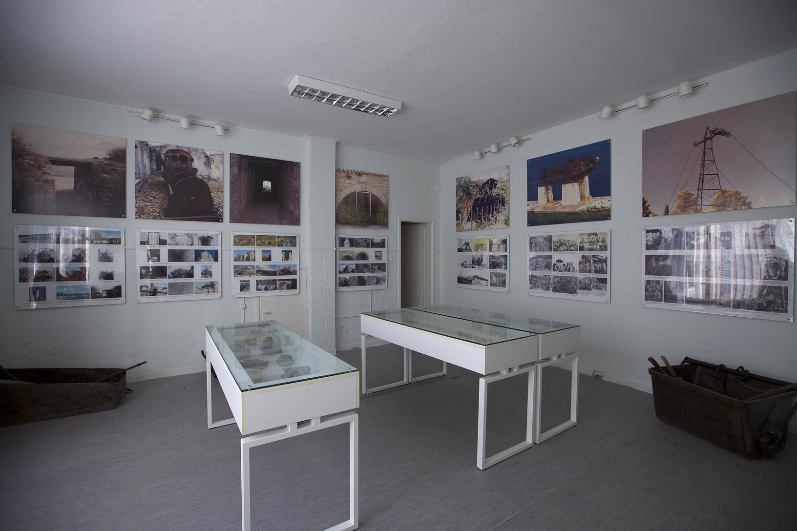 Μουσείο ανθρακωρύχου, χωριό Βίταλα. Φωτογραφία: ©Βασίλης Συκάς, για τον Δήμο Κύμης-Αλιβερίου