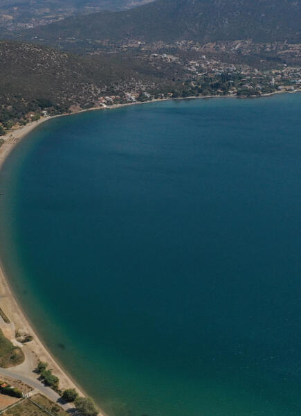 Παραλία Άγιος Δημήτριος. Φωτογραφία: ©Βασίλης Συκάς, για τον Δήμο Κύμης-Αλιβερίου